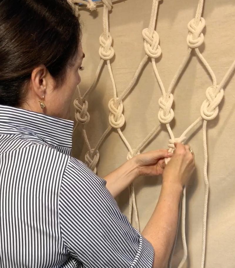 How To Make a Knot Wall: Inspired by Macramé 