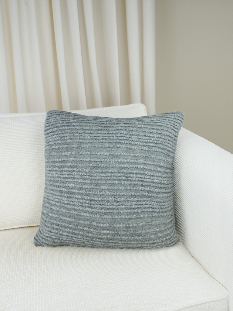 Chatham Textured Pillow Cover, Fog Grey