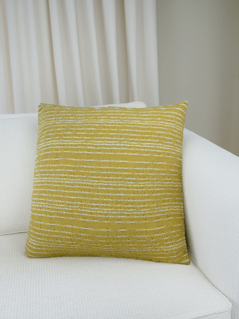 Thoreau Knit Pillow Cover - Golden Berry
