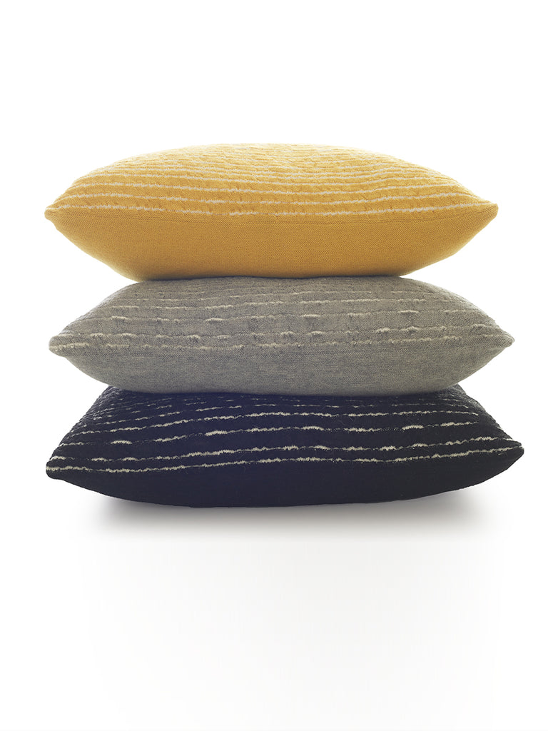 Thoreau Knit Pillow Cover - Cedar Grey